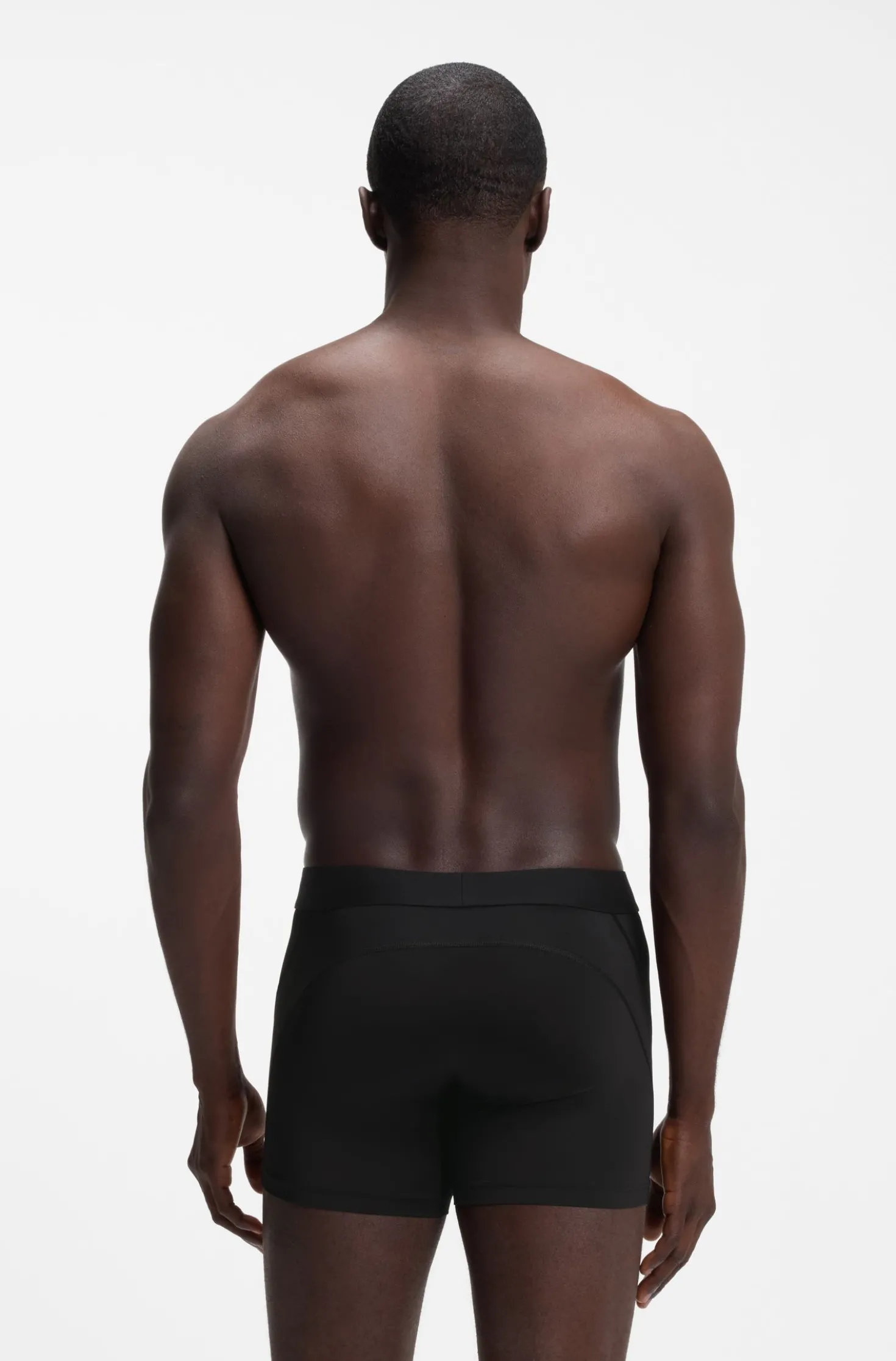Active Dreierpack eng anliegende Boxershorts aus Mikrofaser mit Mesh-Einsätzen