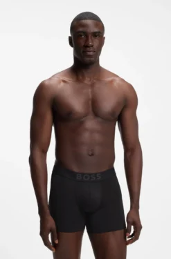 Active Dreierpack eng anliegende Boxershorts aus Mikrofaser mit Mesh-Einsätzen