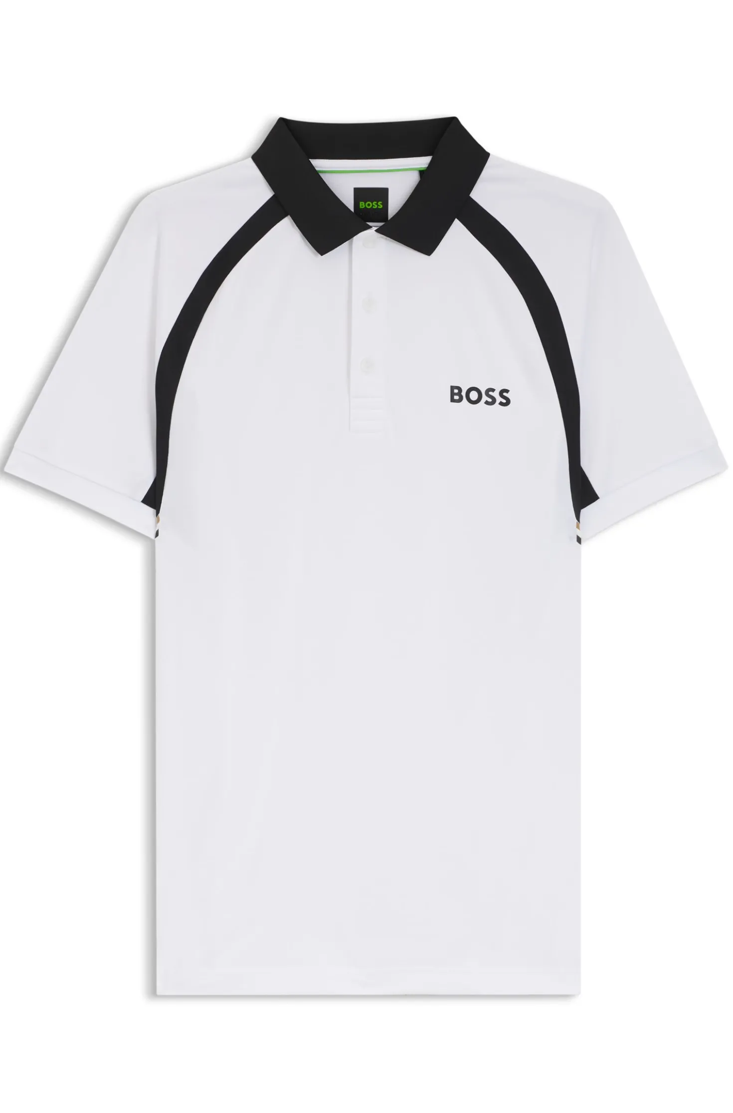 Active Slim-Fit Poloshirt aus schnell trocknendem Stretch-Gewebe