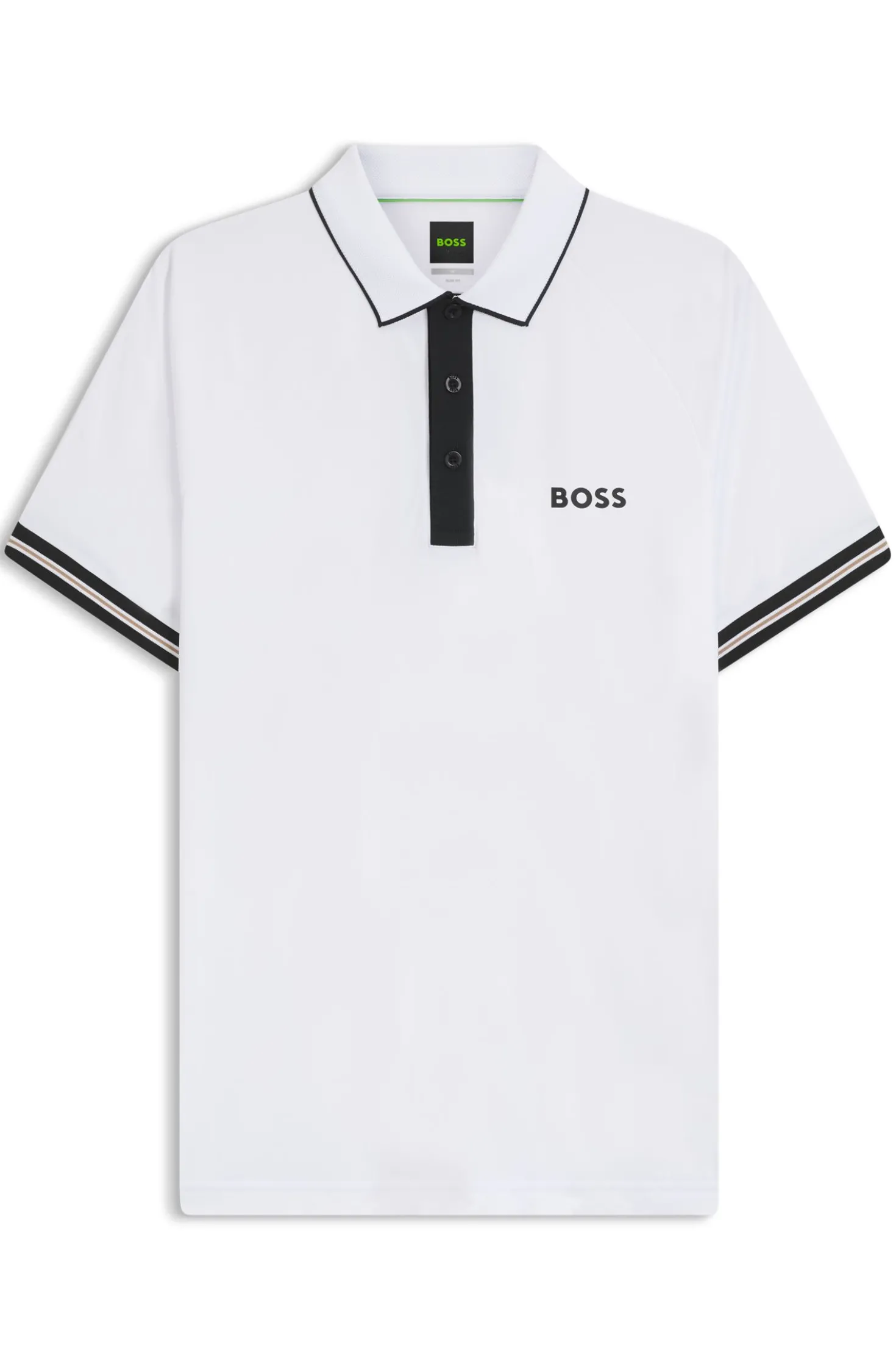 Active Slim-Fit Poloshirt mit feuchtigkeitsableitenden Eigenschaften