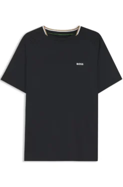 Active Slim-Fit T-Shirt mit Signature-Streifen am Kragen