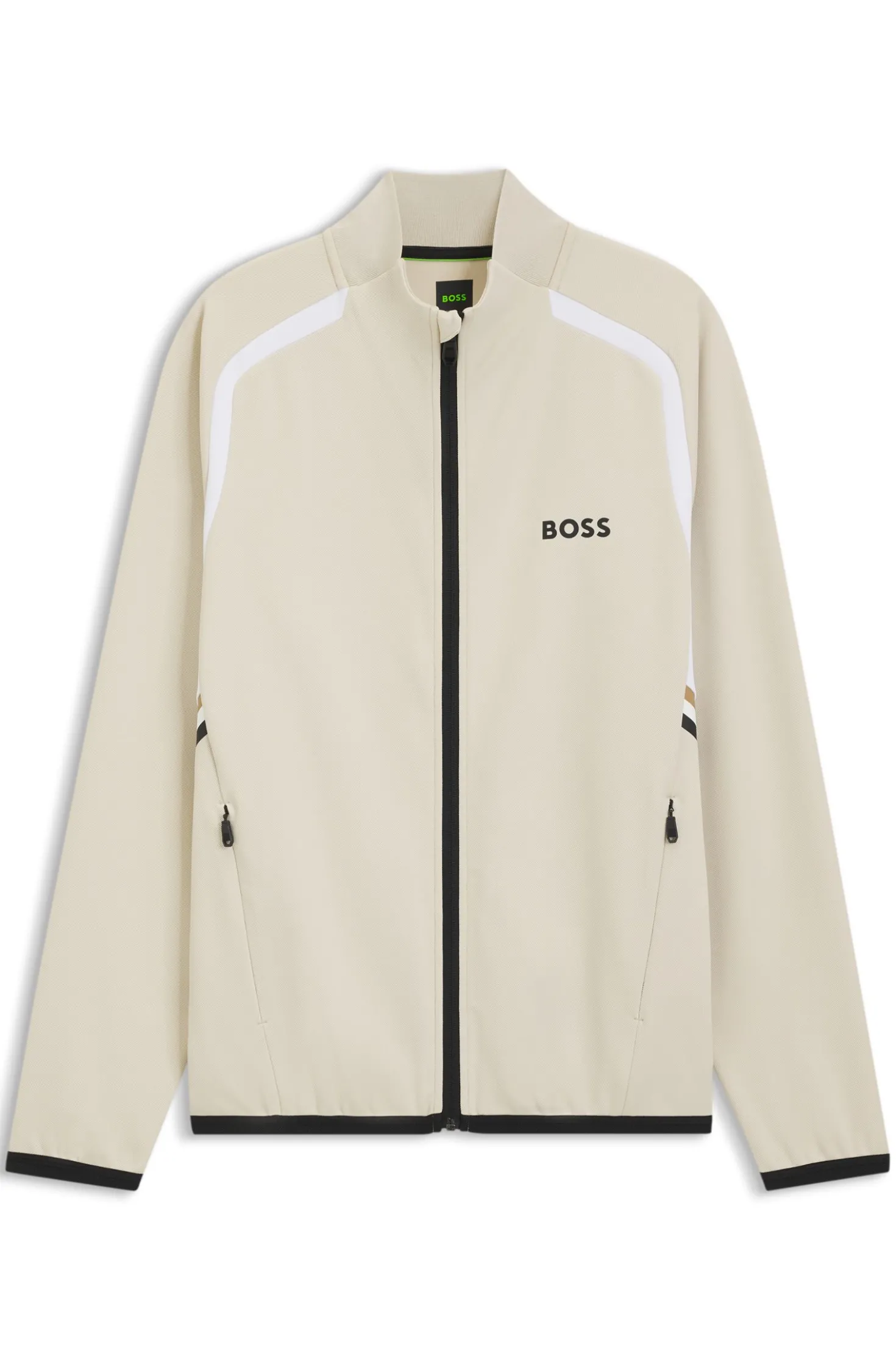 Active Sweatjacke mit Reißverschluss und temperaturausgleichender Performance