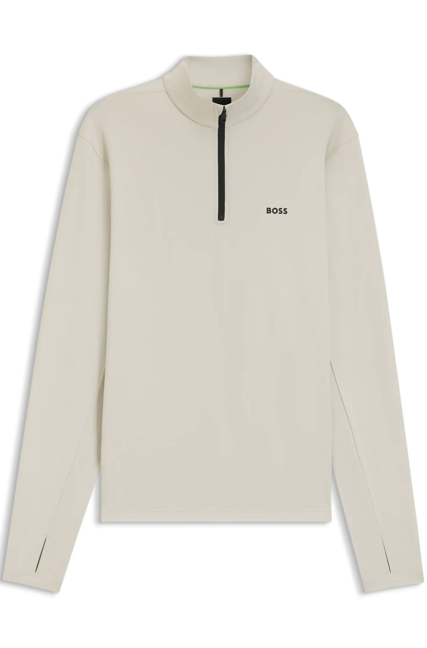 Active Sweatshirt mit kurzem Reißverschluss und Moisture Management