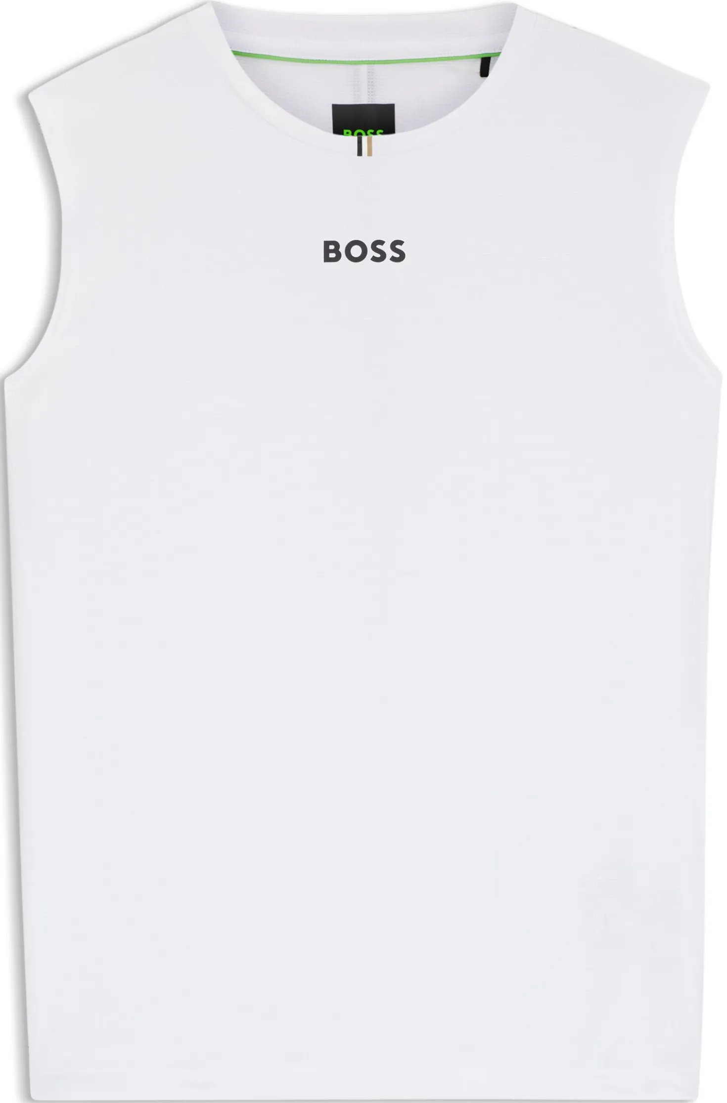 Active Tanktop aus Stretch-Gewebe mit Streifen auf der Rückseite
