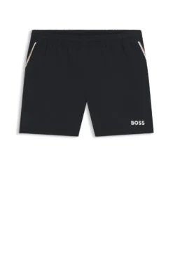 Active Tennis-Shorts aus schnell trocknendem Stretch-Gewebe