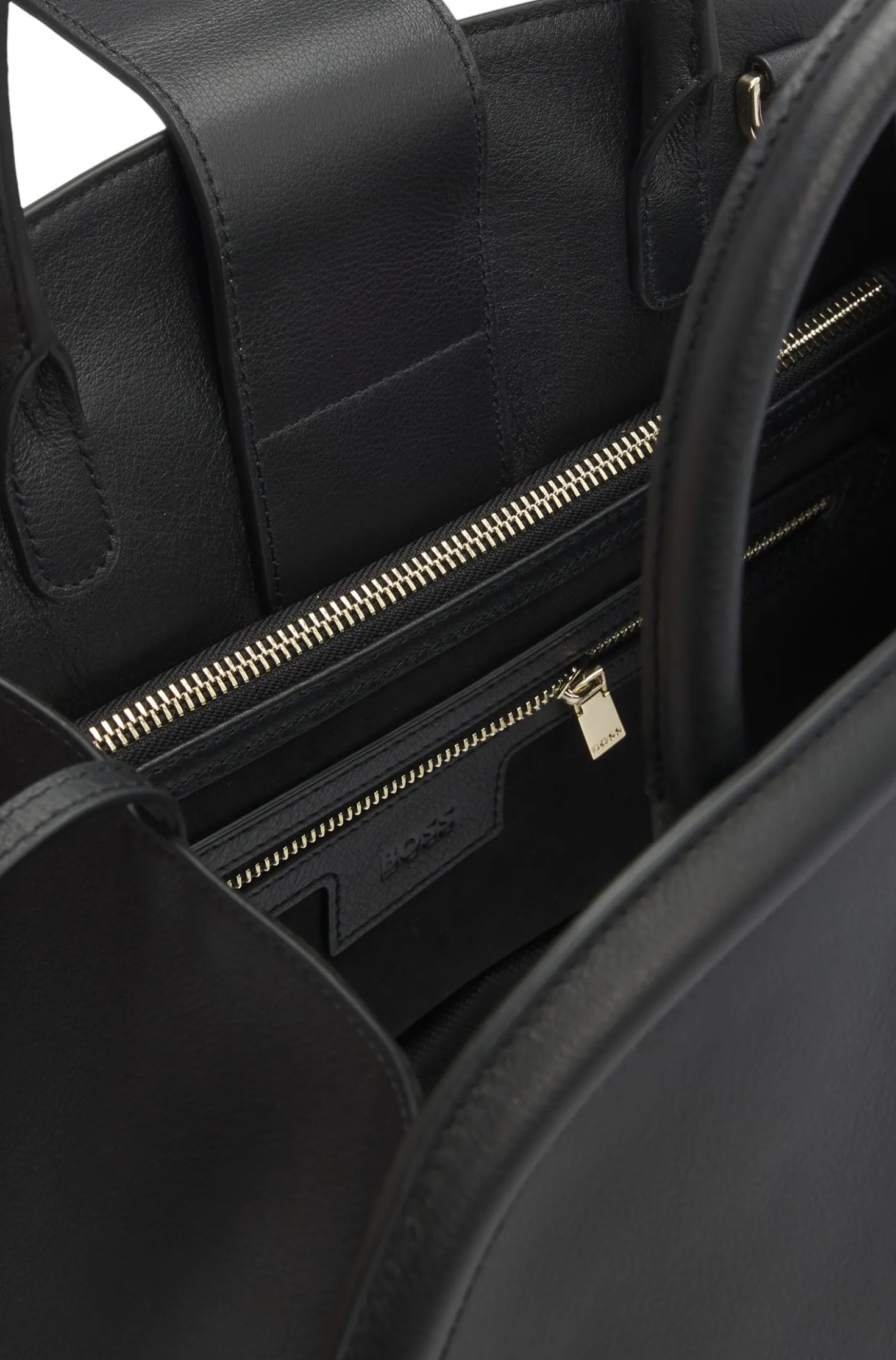 Ariell Tote Bag aus genarbtem Leder mit abnehmbarem Riemen