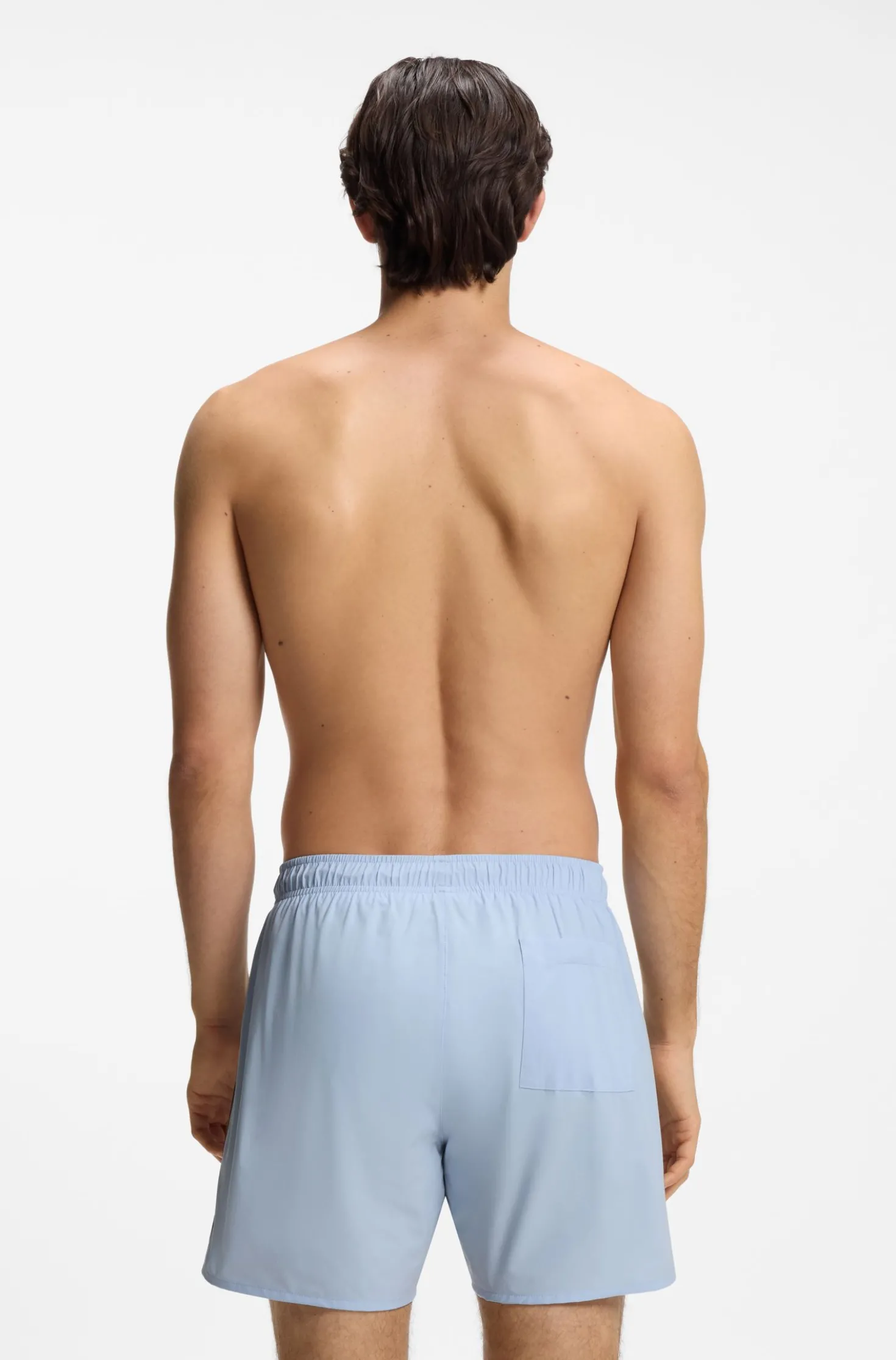 Badeshorts mit Signature-Streifen und Logo