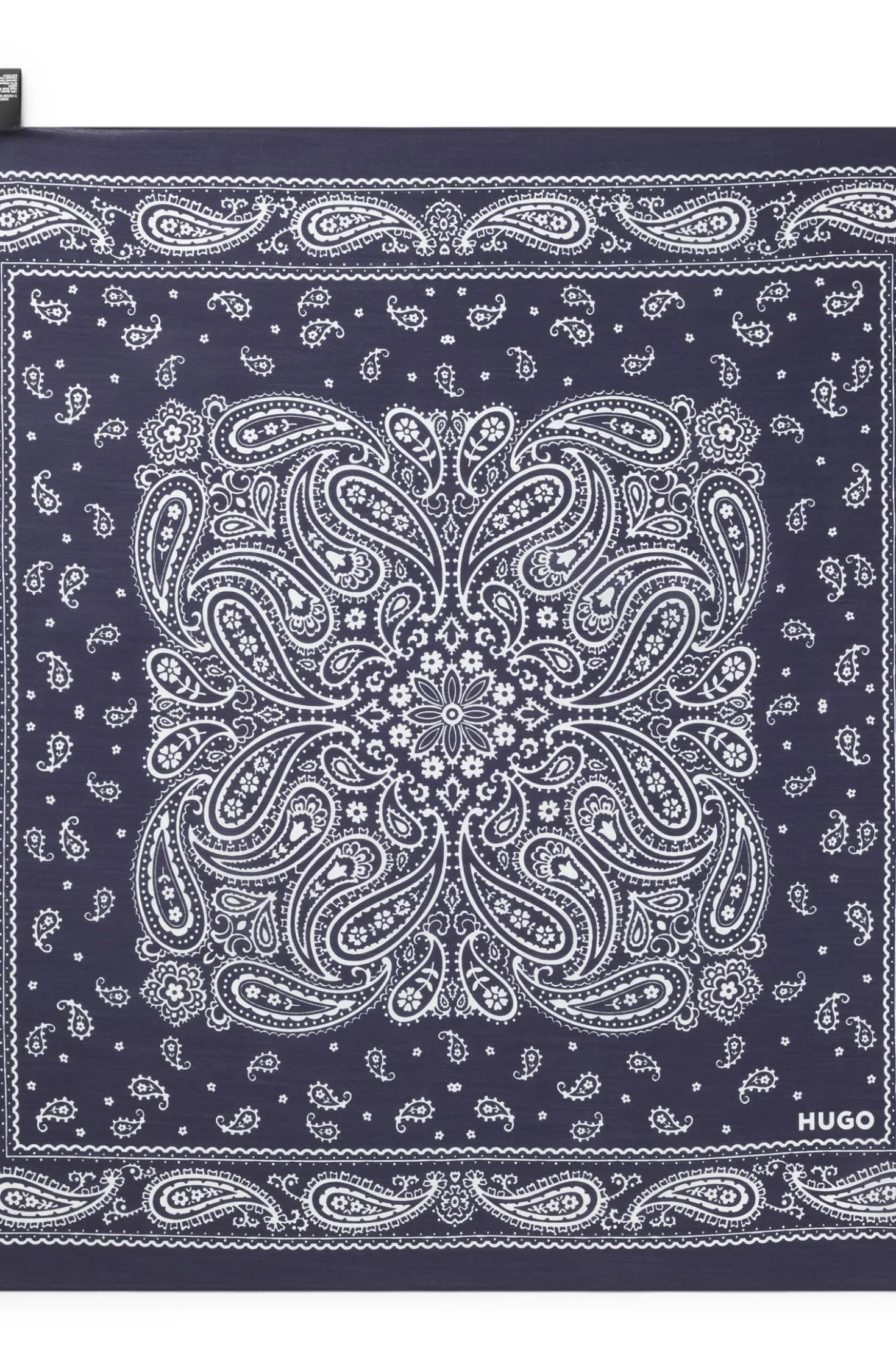 Bandana mit Paisley-Print aus Viskose-Mix mit Seide