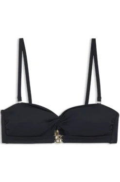 Bandeau-Bikinitop mit Double-B-Monogramm