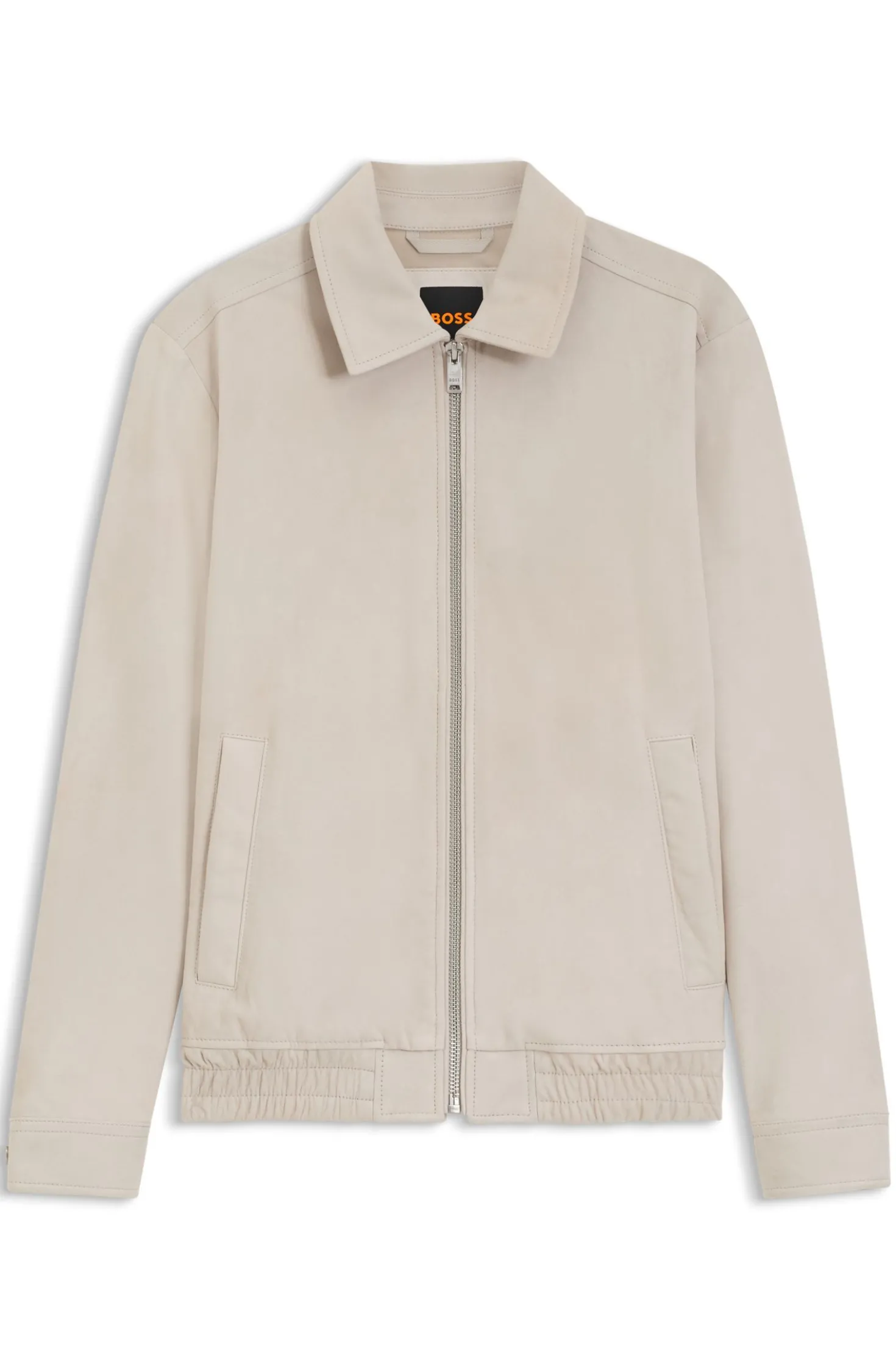 Blouson aus weichem Veloursleder