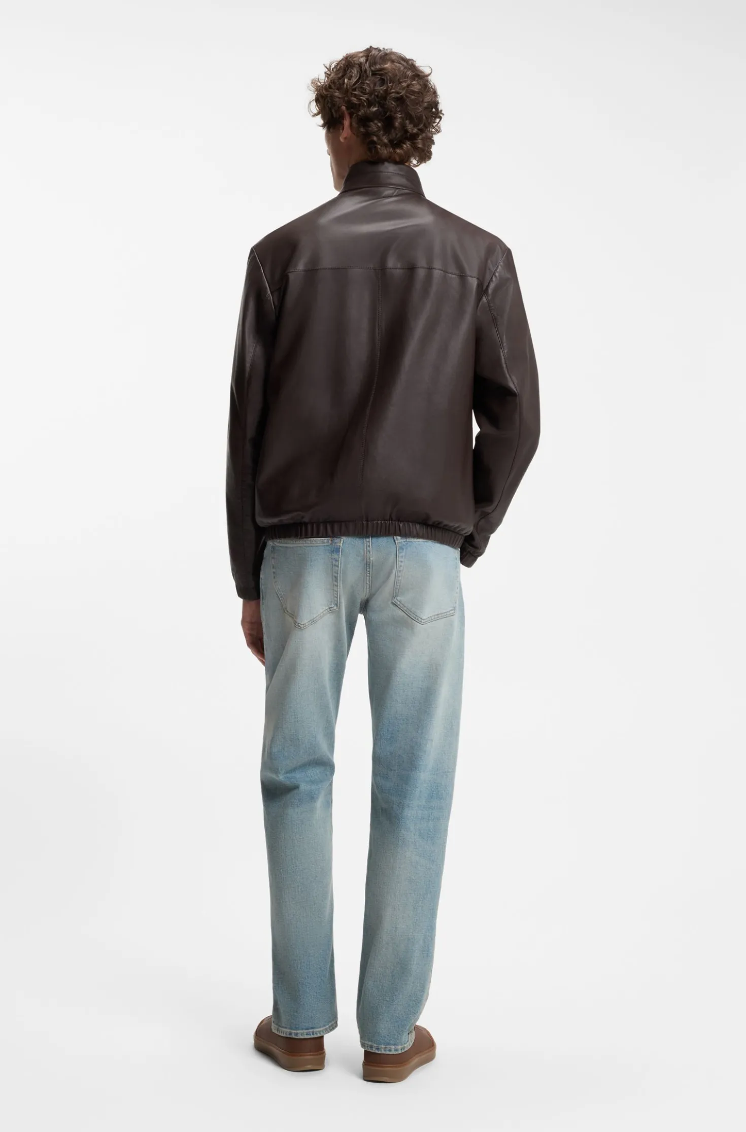 BOSS BY BECKHAM Jacke aus Nappaleder
