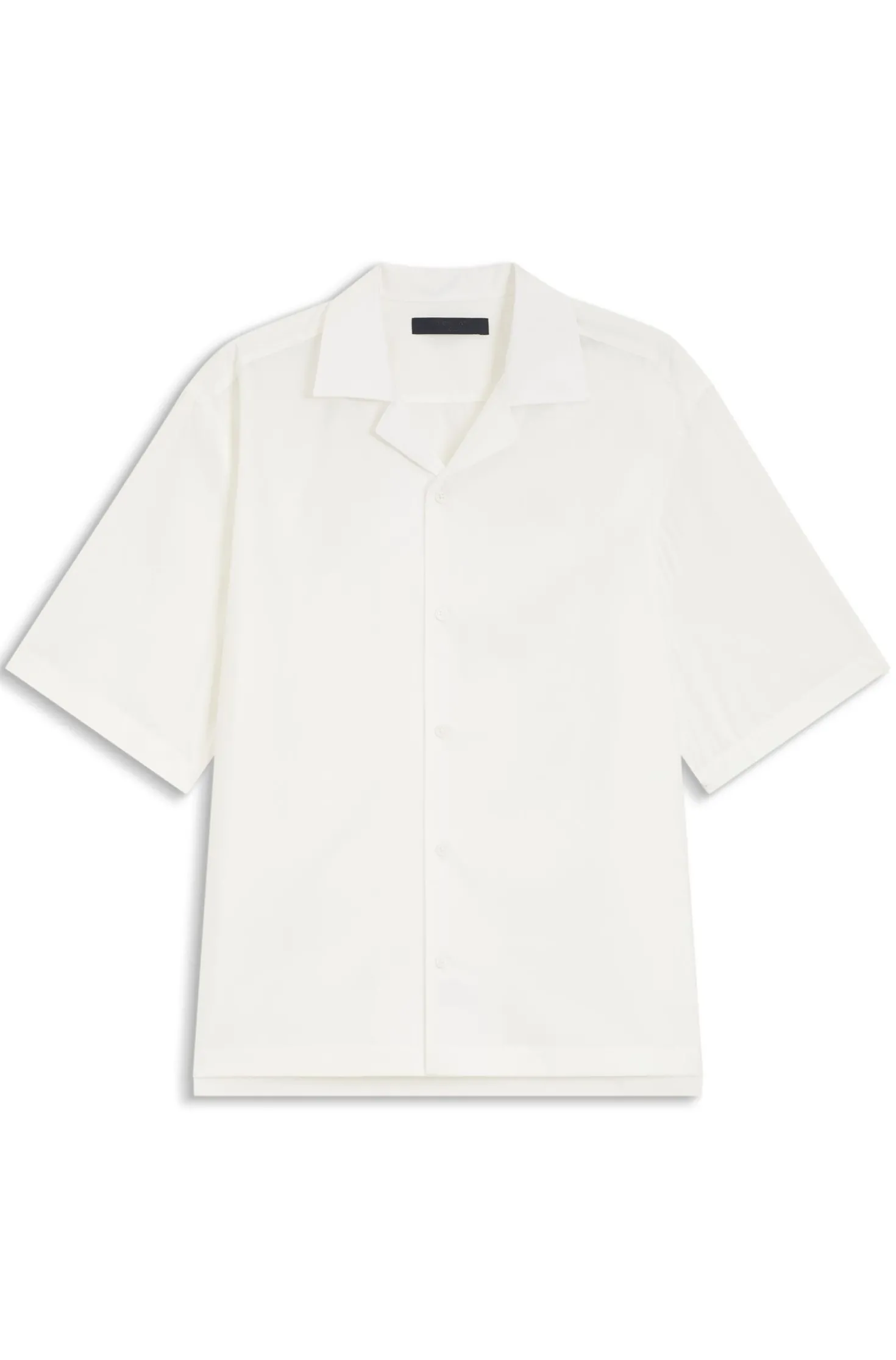 BOSS BY BECKHAM Relaxed-Fit Hemd aus fließendem Gewebe