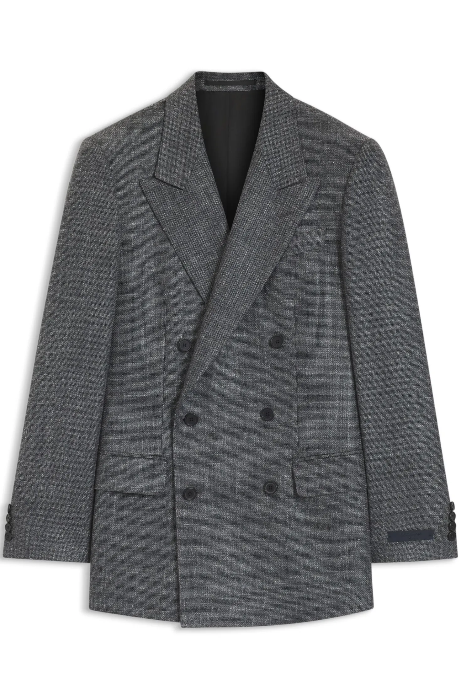 BOSS BY BECKHAM Sakko aus Wolle, Seide, Leinen und Kaschmir
