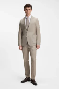 BOSS BY BECKHAM Slim-Fit Sakko aus Schurwolle