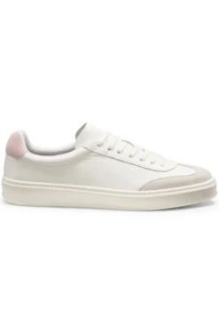 BOSS BY BECKHAM Sneakers aus Leder und Veloursleder