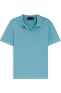 BOSS BY BECKHAM Strick-Polo aus Schurwolle