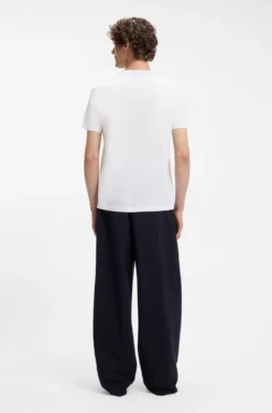 BOSS BY BECKHAM T-Shirt aus Baumwoll-Mix mit Seide