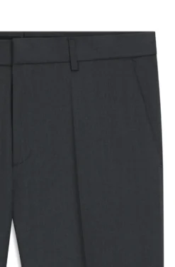 BOSS ONE Regular-Fit Hose aus Schurwoll-Serge