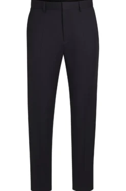 BOSS ONE Regular-Fit Hose aus Schurwoll-Serge