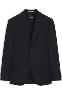 BOSS ONE Regular-Fit Sakko aus Schurwoll-Serge