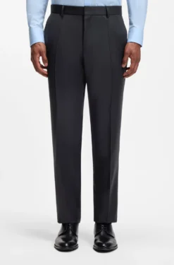 BOSS ONE Slim-Fit Hose aus Schurwoll-Serge