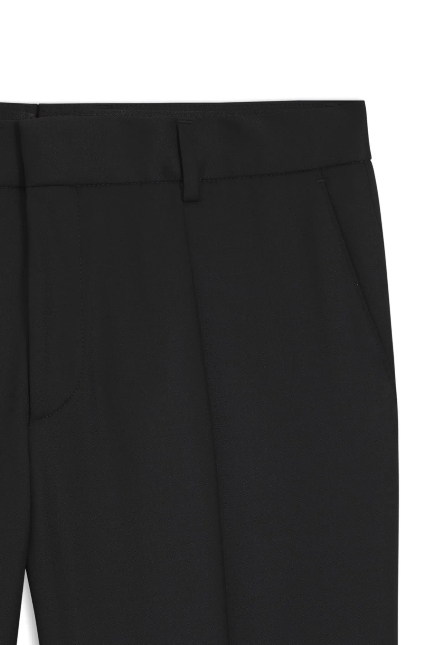 BOSS ONE Slim-Fit Hose aus Schurwoll-Serge