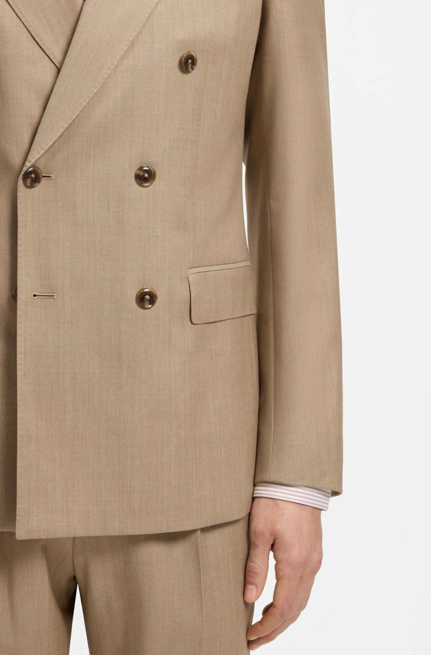 BOSS ONE Slim-Fit Sakko aus Schurwolle
