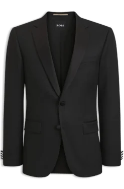 BOSS ONE Slim-Fit Smoking-Jackett aus Schurwoll-Serge