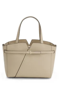BOSS Revers kleine Tote Bag aus Leder mit Gürtel-Detail