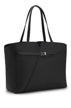 BOSS Revers Tote Bag aus Leder mit Gürtel-Detail