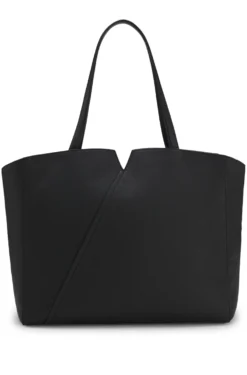 BOSS Revers Tote Bag aus Leder mit Gürtel-Detail