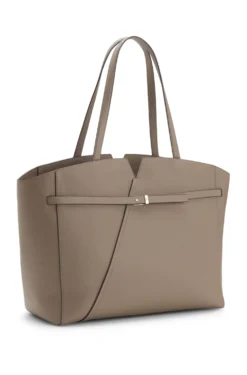 BOSS Revers Tote Bag aus Leder mit Gürtel-Detail