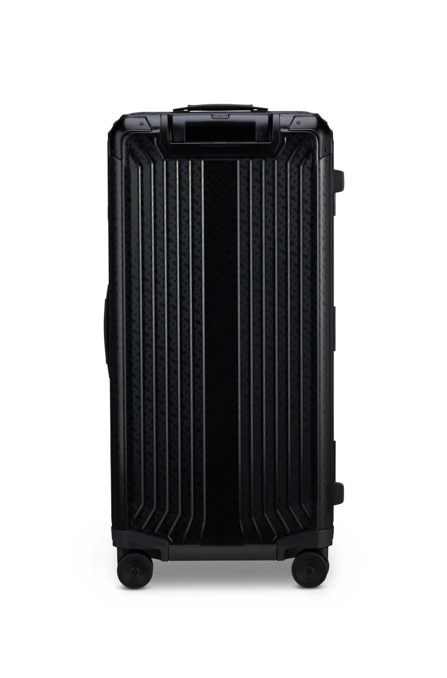 BOSS | Samsonite Koffer aus eloxiertem Aluminium mit 106 Liter Fassungsvermögen
