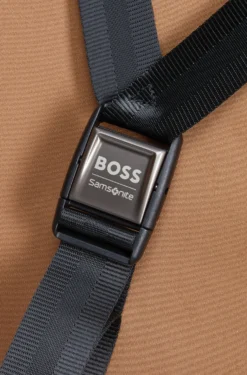 BOSS | Samsonite Koffer aus eloxiertem Aluminium mit 106 Liter Fassungsvermögen