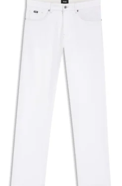 BOSS SELECTED BY SHOHEI OHTANI Jeans aus weißem Denim