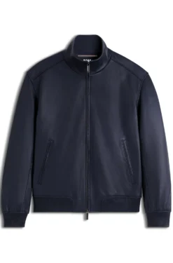 BOSS x ASTON MARTIN Lederjacke