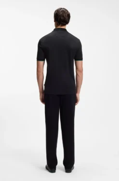 BOSS x ASTON MARTIN Poloshirt aus merzerisierter Baumwolle