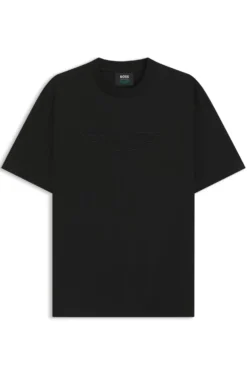 BOSS x ASTON MARTIN T-Shirt aus merzerisierter Baumwolle