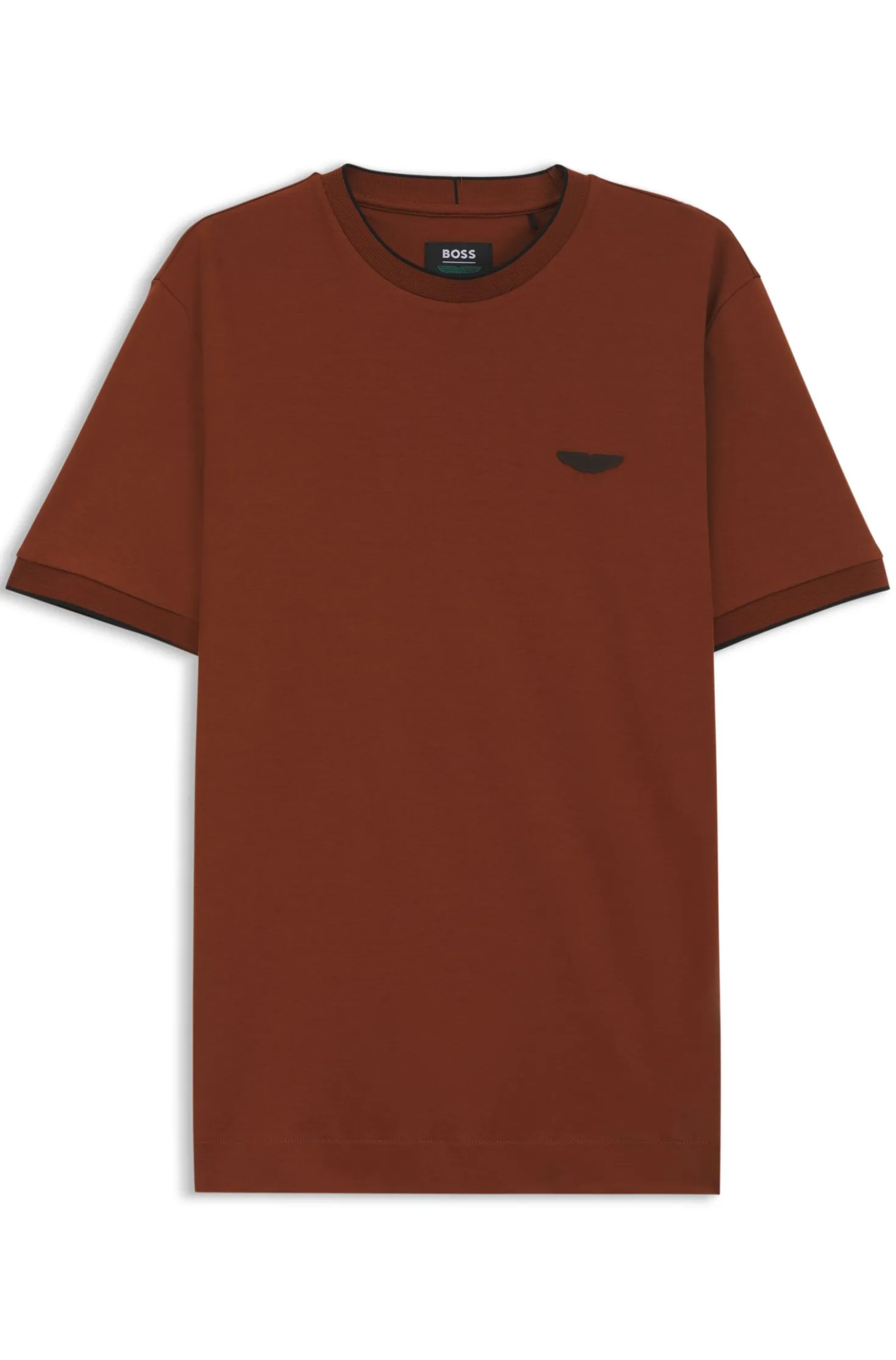BOSS x ASTON MARTIN T-Shirt aus merzerisierter Baumwolle