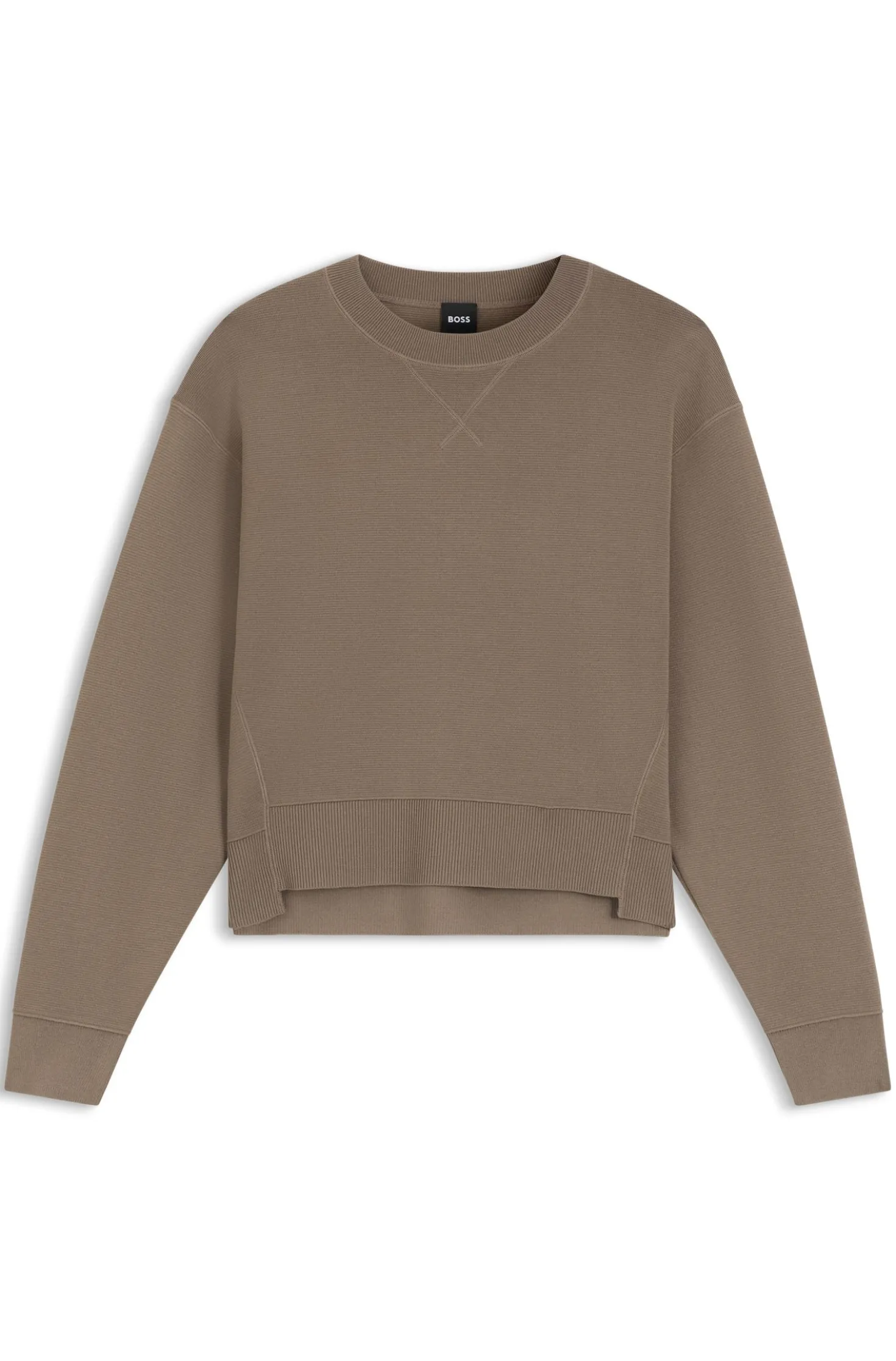 Boxy-Fit Pullover mit Stretch-Anteil