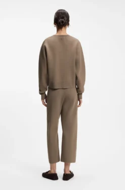 Boxy-Fit Pullover mit Stretch-Anteil