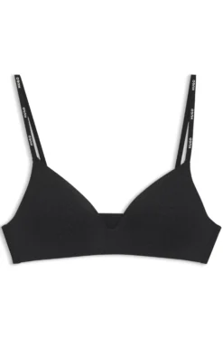 Bralette aus Stretch-Jersey mit Leoparden-Print