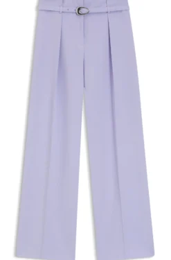 Bundfaltenhose mit Gürtel