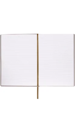 Burgunderfarbenes DIN-A5-Notizbuch mit Double-B-Monogramm