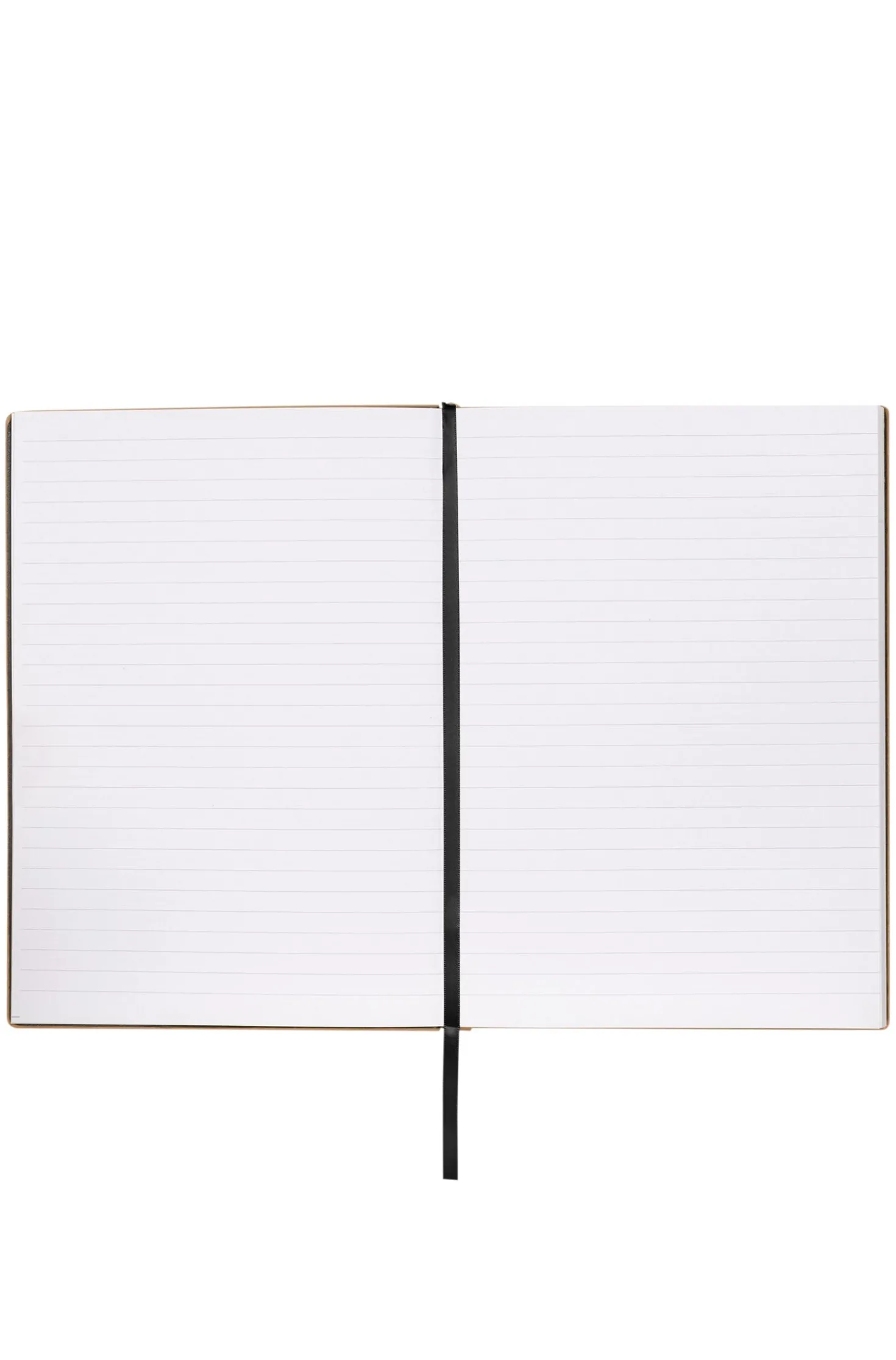 Camelfarbenes DIN-A5-Notizbuch mit Double-B-Monogramm