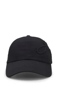Cap aus Baumwoll-Twill mit Logo-Stickerei
