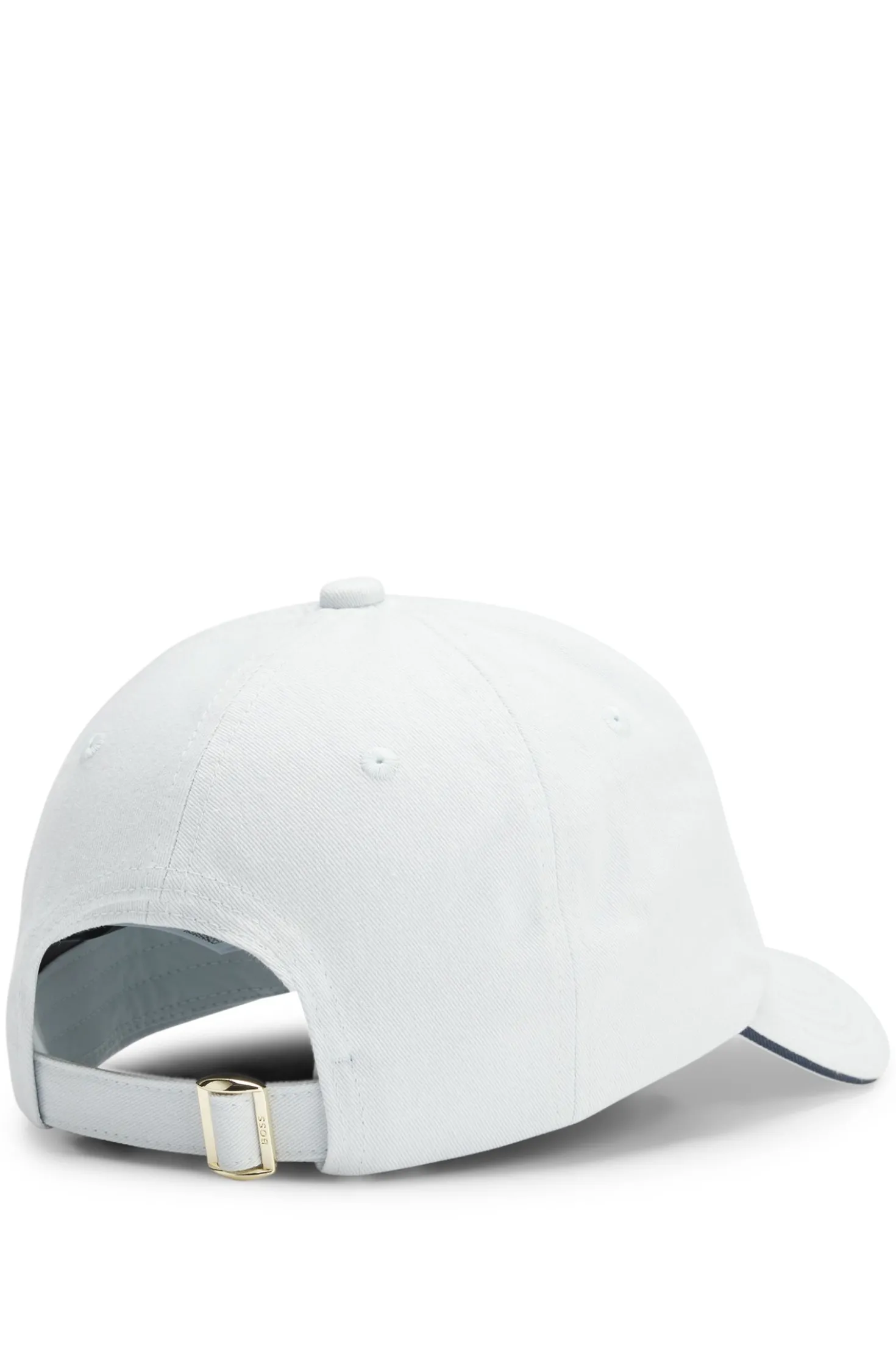 Cap aus Baumwoll-Twill mit Metall-Logo