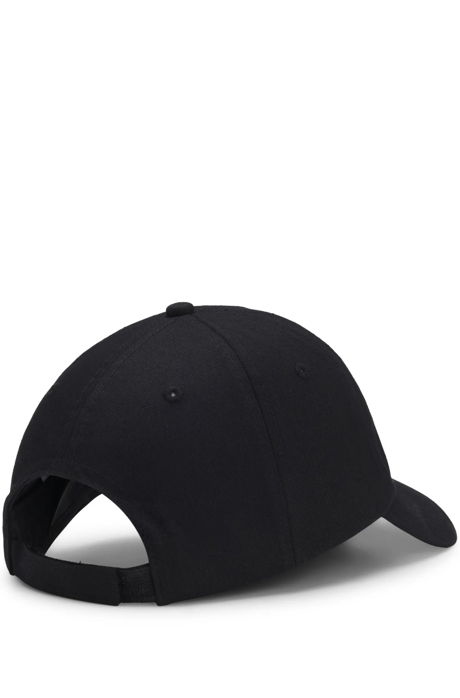 Cap aus Baumwoll-Twill mit Slogan-Stickerei