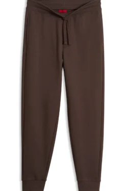 Casual-Hose aus Baumwolle mit elastischen Bündchen