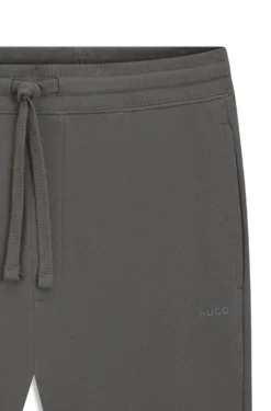 Casual-Hose aus Baumwolle mit elastischen Bündchen